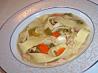 Lazy Slow Cooker Creamy Chicken Noodle Soup