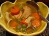 Lazy Slow Cooker Creamy Chicken Noodle Soup