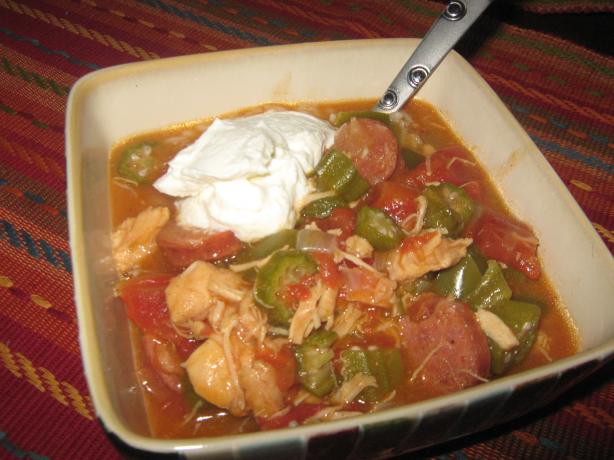 Chicken and Sausage Gumbo. Photo by Carrie September