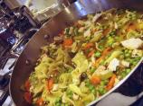 Turkey Soup With Egg  Noodles and Vegetables