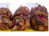 Raisin-Cranberry Stuffing Balls