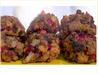 Raisin-Cranberry Stuffing Balls. Recipe by Geema