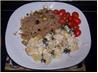 Layered Chicken and Artichoke Casserole. Recipe by ChefDebs