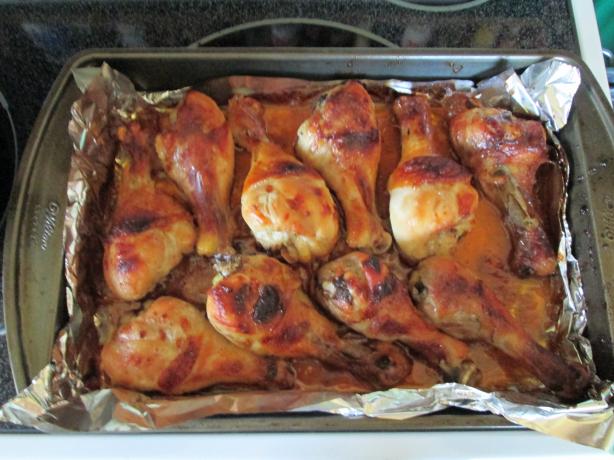 Caramelized Baked Chicken Legs/Wings. Photo by RedJim