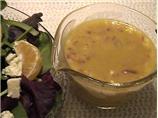 Salad Greens With Honey-Mustard Dressing