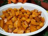 Oven Roasted Honey-Glazed Sweet Potatoes