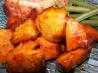 Oven Roasted Honey-Glazed Sweet Potatoes