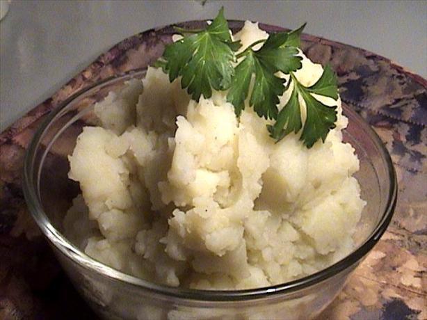 Skinny Mashed Potatoes. Photo by Lori Mama