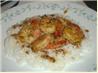 Butterflied Florida Shrimp Scampi. Recipe by Gloria 15x