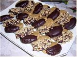 Chocolate Dipped Peanut Butter Cookies. Photo by Kaarin