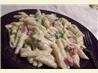 Ham and Penne Alfredo With Broccoli. Recipe by *Parsley*
