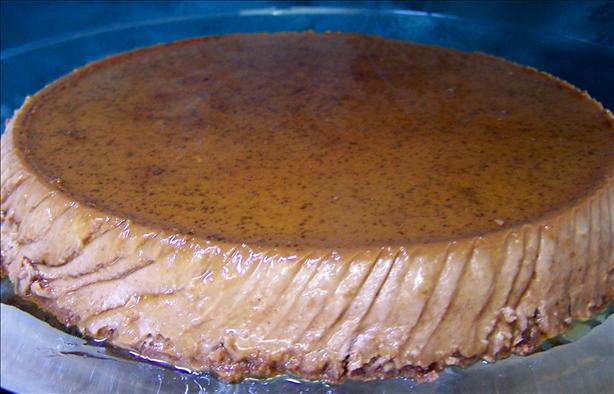 Chocolate Cheesecake Flan. Photo by CarolAT