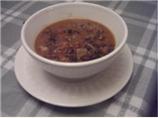Spicy Black Bean Soup. Photo by aerobicon