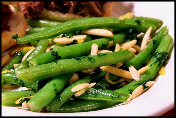 Green Beans With Lemon and Almonds. Photo by NcMysteryShopper