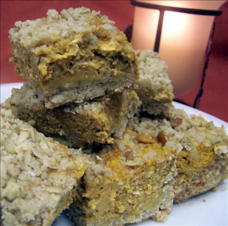 Pumpkin Pie Bars. Photo by PaulaG