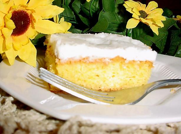 Luscious Lemon Poke Cake. Photo by True Texas