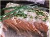 Salmon With Horseradish "Cream"