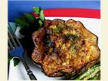 Sausage and Apple Stuffed Acorn Squash