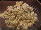 Potato Salad With Roasted Red Peppers and Bacon