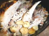 Garlicky Roast Chicken