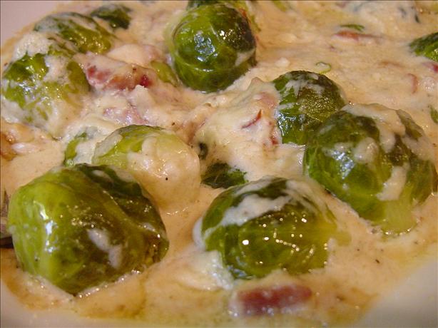 Brussels Sprouts Gratin. Photo by Sharlene~W