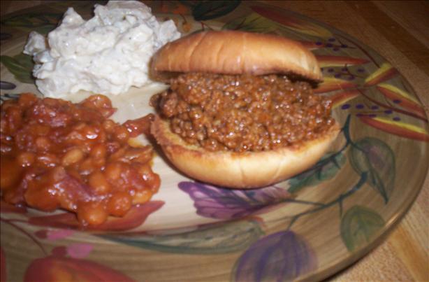 Aunt Helen's Sloppy Joes. Photo by Chef shapeweaver &copy;