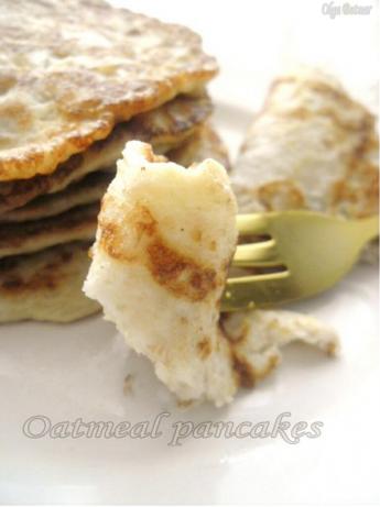 Whole Wheat Oatmeal Pancakes. Photo by Olga Botnar