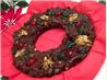 Five Minute Goober and Raisinette Fudge Wreath - Rachael Ray