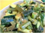 Courgette and Green Pepper 'sabzi' (Tori Aur Hari Mirch Ki Sabzi