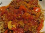 Curried Spaghetti Sauce With Lentils
