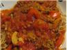 Curried Spaghetti Sauce With Lentils. Recipe by Cookin-jo