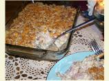 Ham and Cheese Casserole A.k.a. Thanksgiving Leftovers Casserole. Photo by Fauve