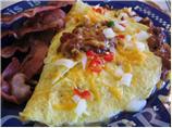 Dad's Chili Cheese Omelet