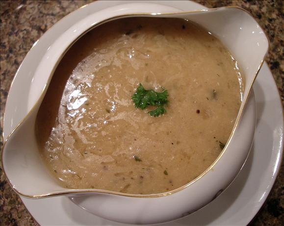 Turkey Pan Gravy. Photo by Cookgirl