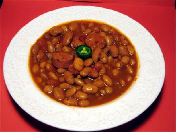 Chipotle Pinto Beans. Photo by Susie D