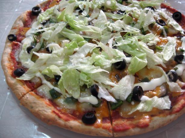 Paula Deen's Mexican Pizza. Photo by Enjolinfam