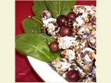 Cream Cheese Grapes With Nuts