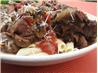 Braised Lamb Shanks With Mushrooms and Pasta