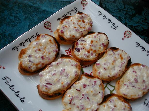Parmesan and Red Onion Hors D'oeuvres. Photo by ms_bold