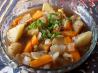 Easy Oven-Simmered Potatoes, Carrots and Onions. Recipe by Wildflour