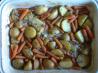 Easy Oven-Simmered Potatoes, Carrots and Onions