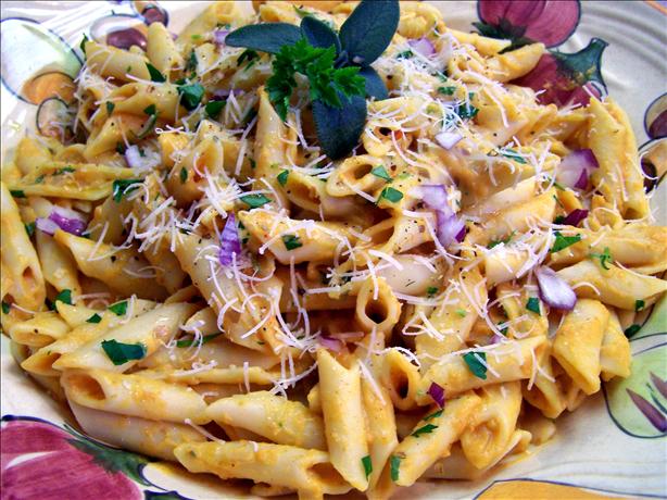 Creamy Pumpkin Pasta. Photo by Rita~
