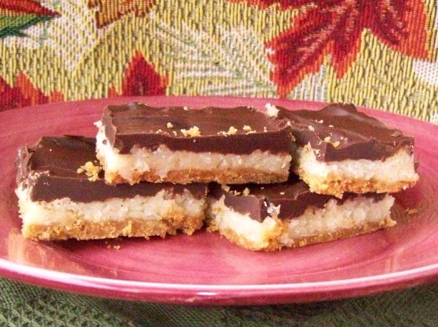 Easy Three Layers Bars. Photo by Chef shapeweaver &copy;