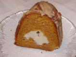 White Chocolate Ribbon Pumpkin Cake With Maple Glaze. Photo by brian48195