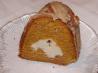 White Chocolate Ribbon Pumpkin Cake With Maple Glaze. Recipe by MacChef