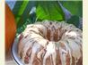 White Chocolate Ribbon Pumpkin Cake With Maple Glaze. Recipe by MacChef