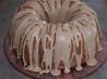 White Chocolate Ribbon Pumpkin Cake With Maple Glaze