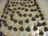 Chocolate Dipped  Peanut Butter Bugles. Recipe by Marie