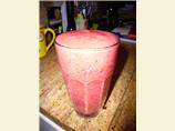 Raspberry, Strawberry & Coconut Smoothie