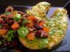 Seared Spiced Salmon Steaks With Black Bean Salsa. Recipe by tigerduck